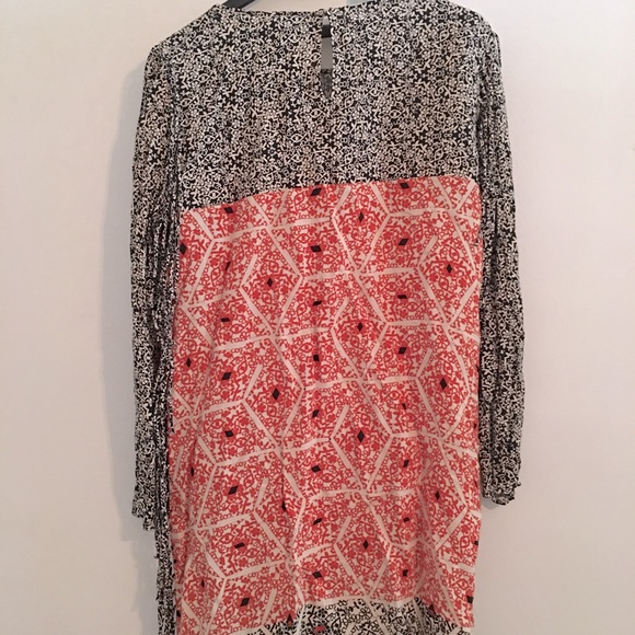 Zara long sleeve fringe dress - Picture 2 of 4